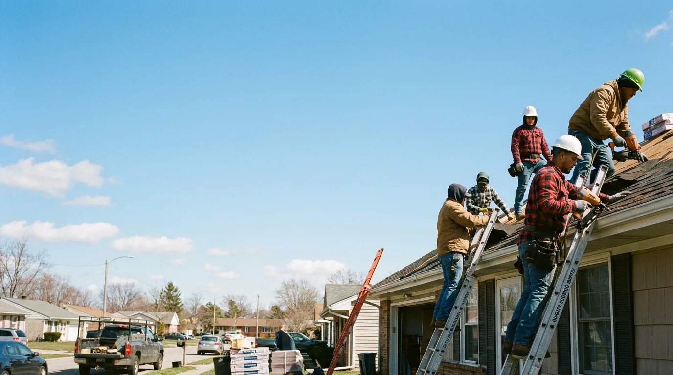 Roofing in Mcdermott, OH near me